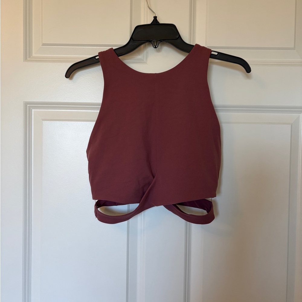 Athleta Burgundy Tank Top